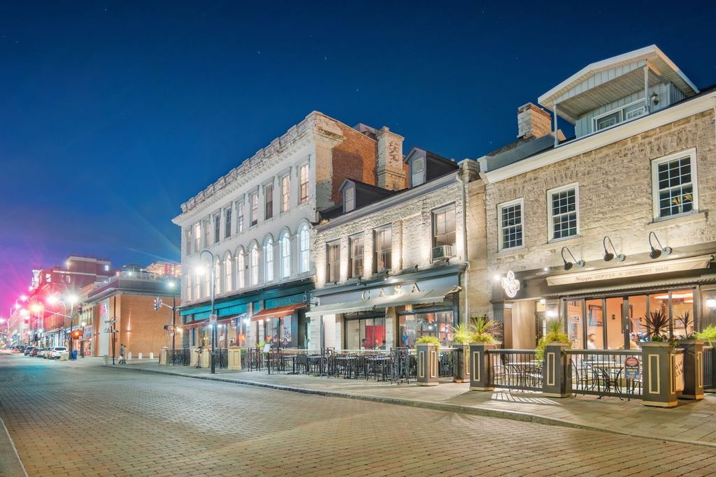 Restaurants in downtown Kingston Ontario Canada
