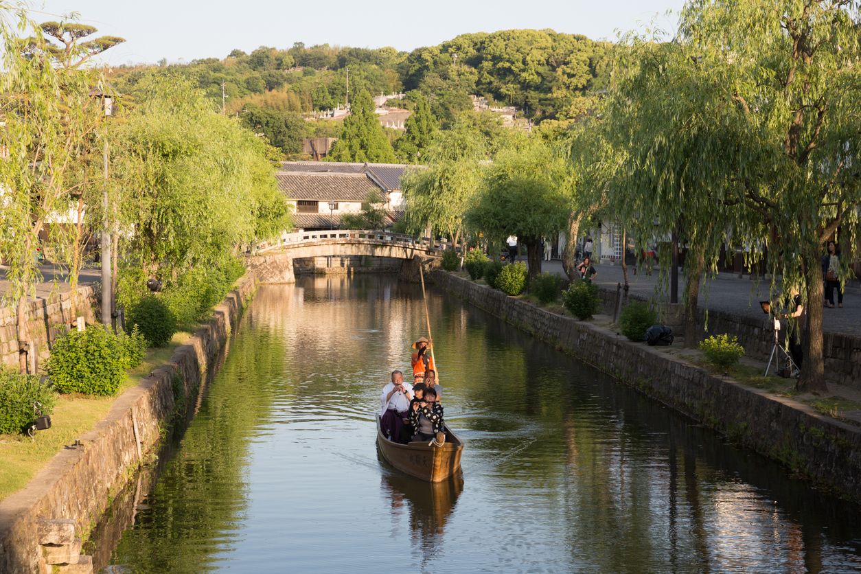 Kurashiki Bikan Area in Japan