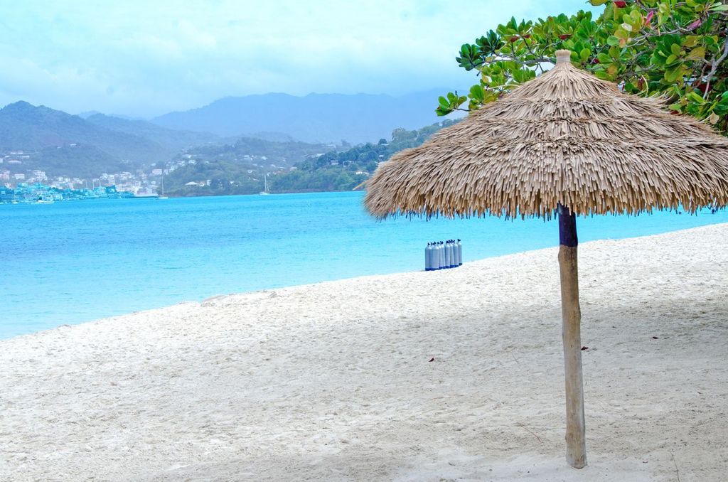 Grenada Grand Anse Beach and Aqualung Equipment