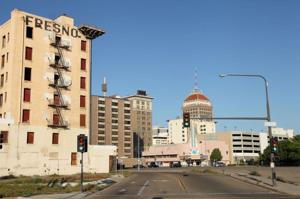 Fresno, California view of downtown