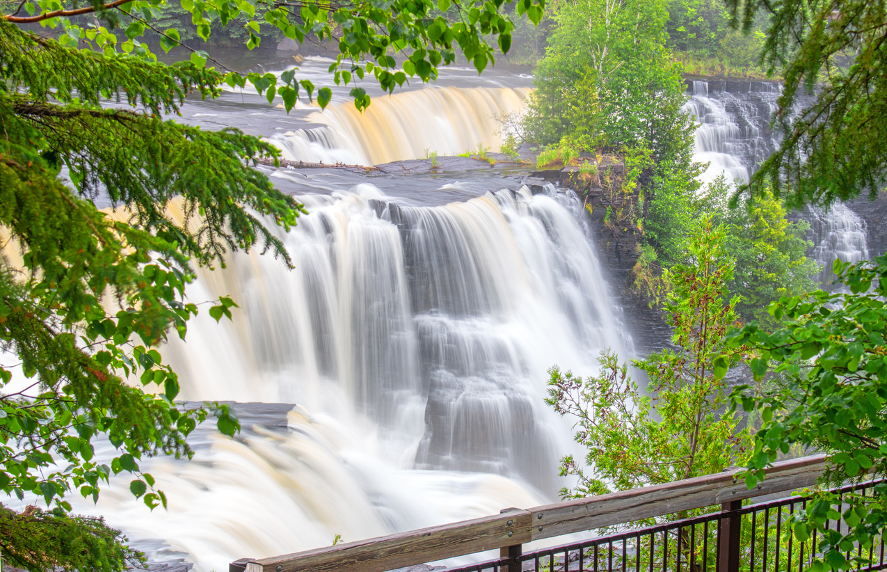 Kakabeka Falls Provincial Park View of the Waterfalls from Boardwalk