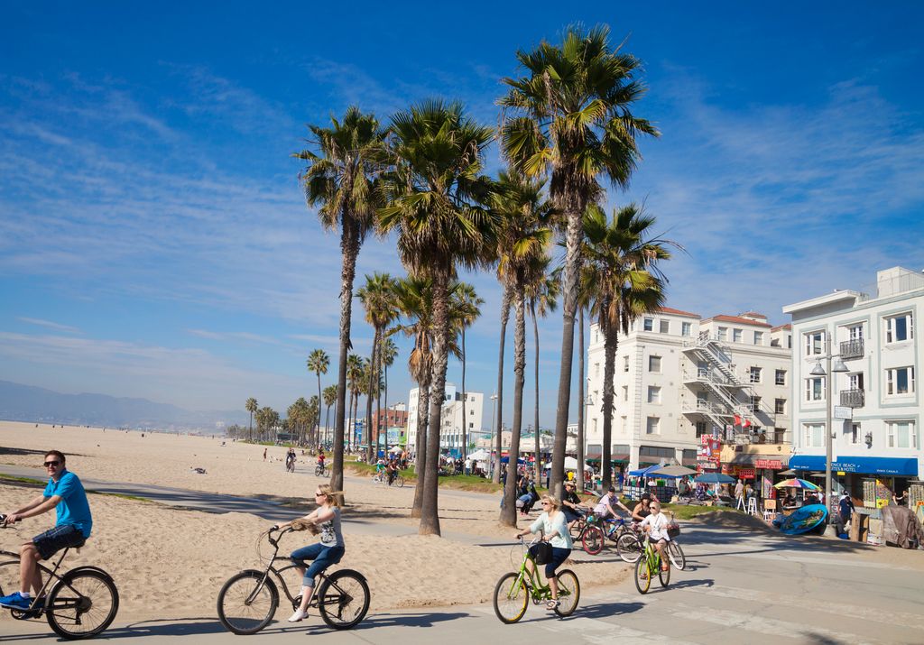 Venice Beach boardwalk, Los Angeles, California