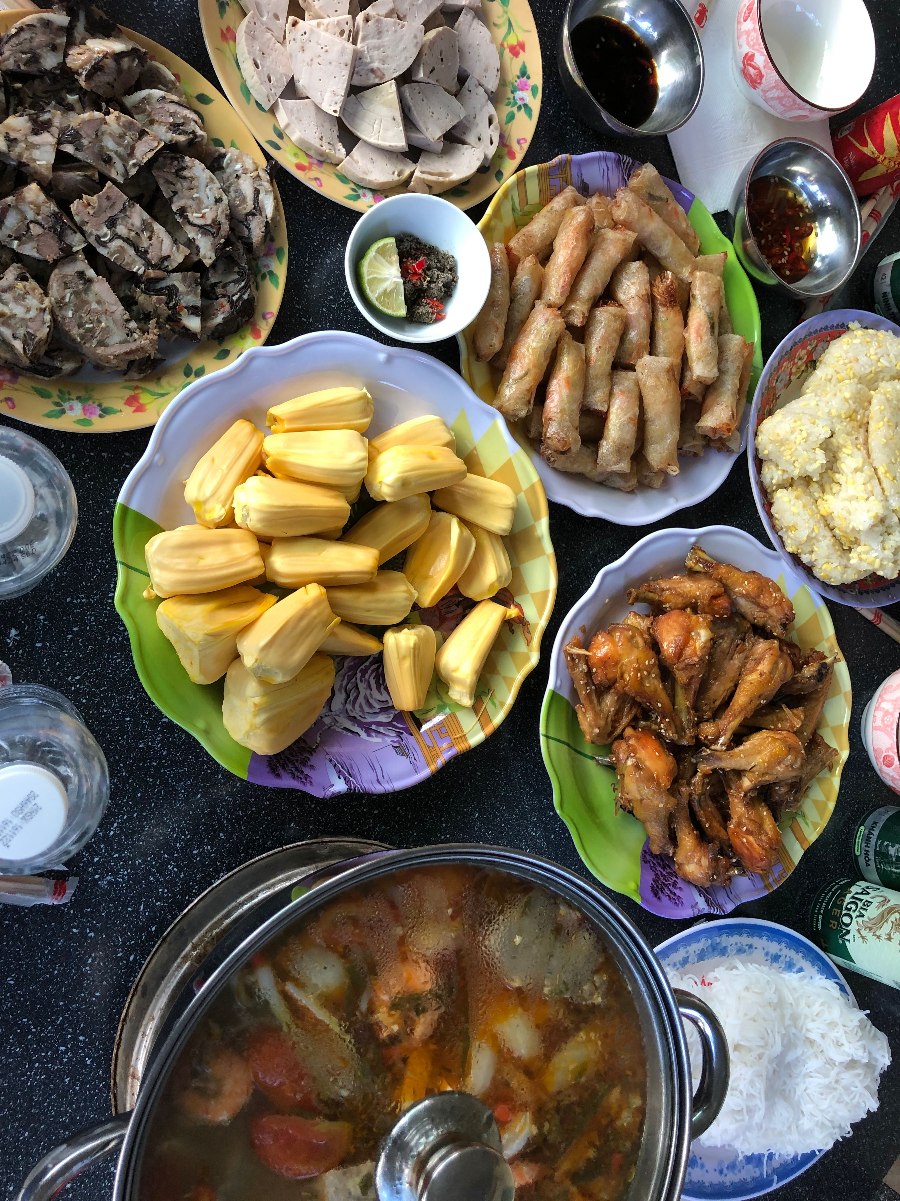Local Bahnar food (hot pot) in Kon Tum
