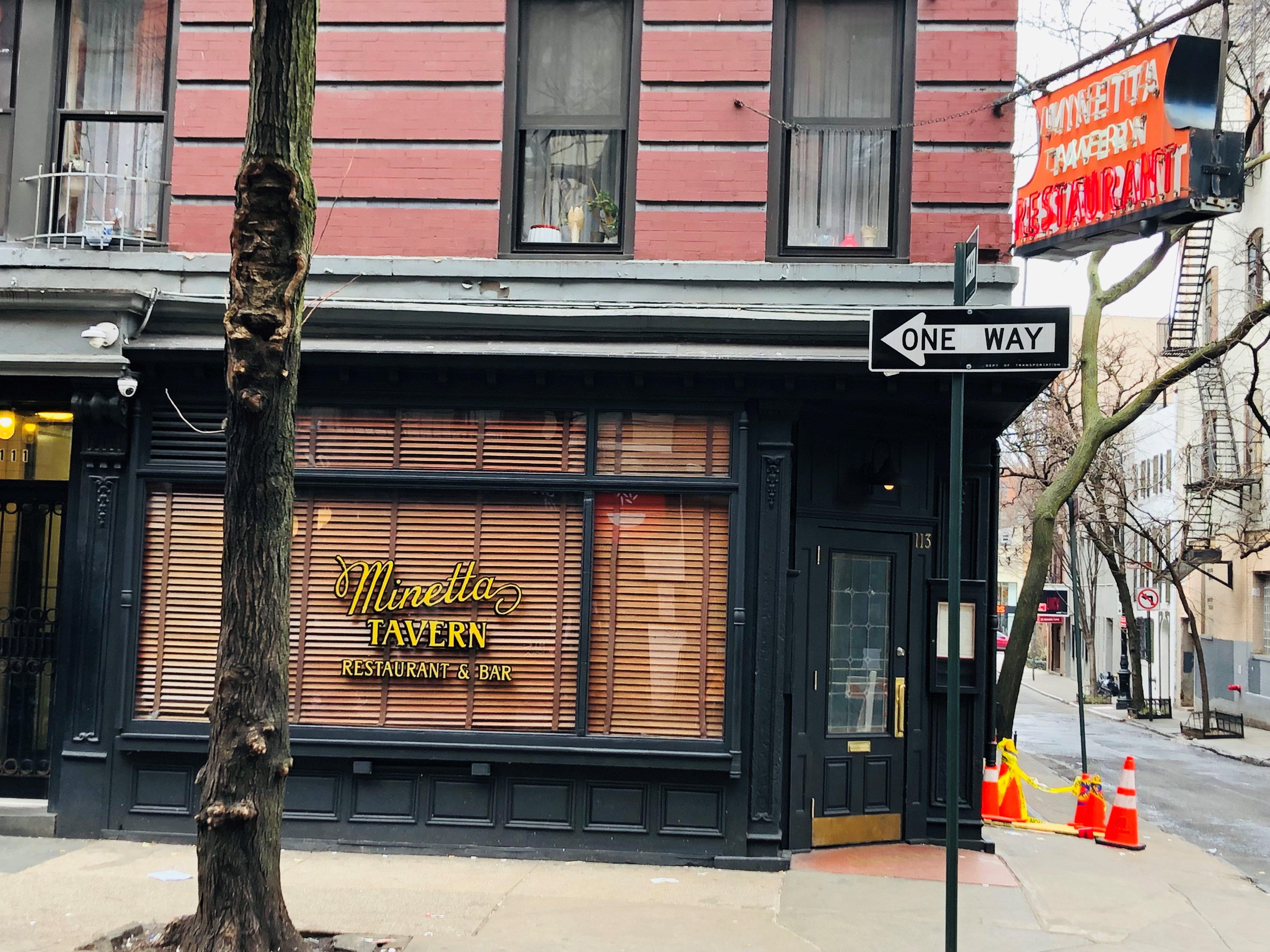 Minetta Tavern Restaurant in Manhattan, New York, USA.