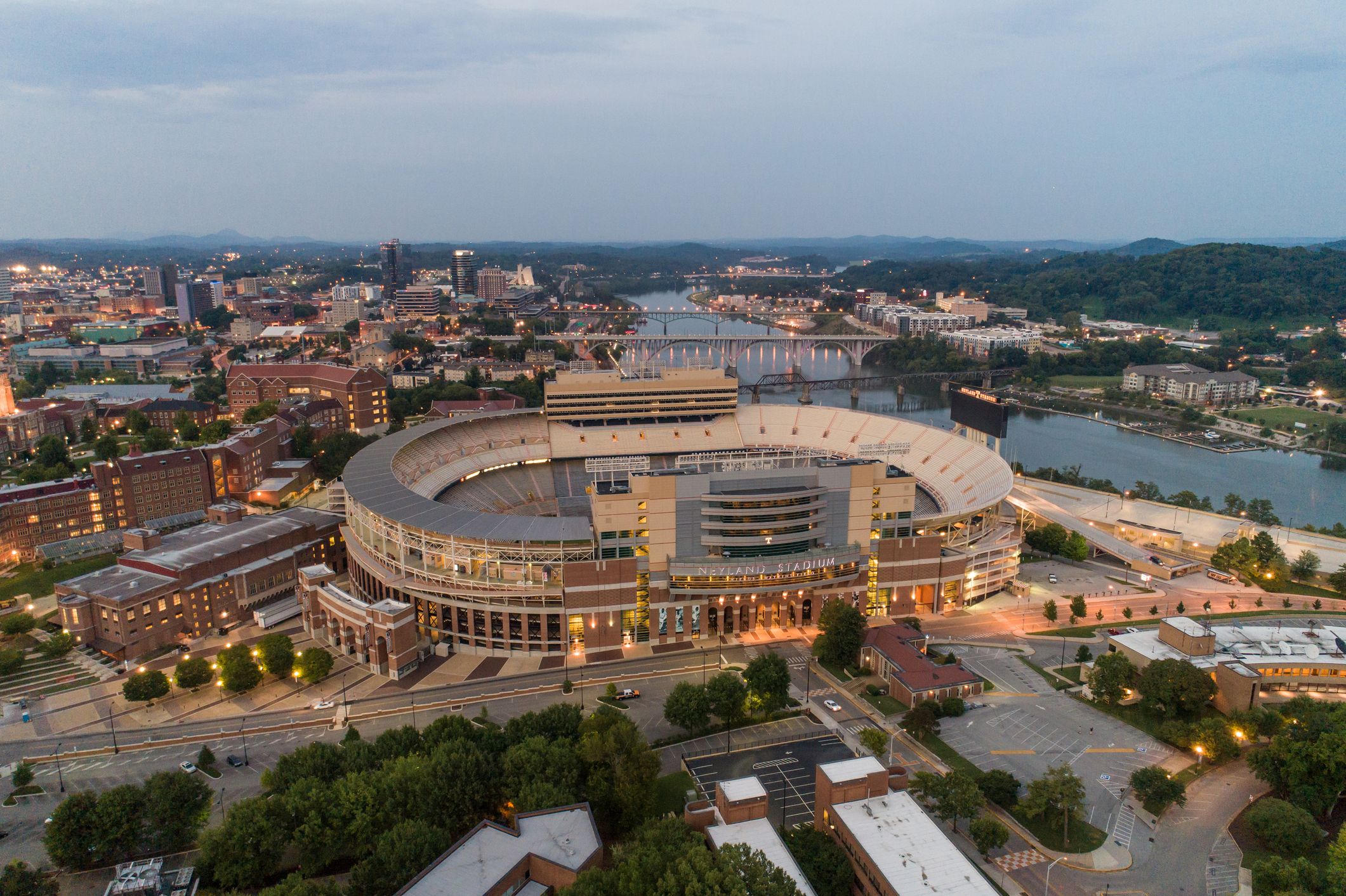 Neyland Stadium in Knoxville, Tennessee