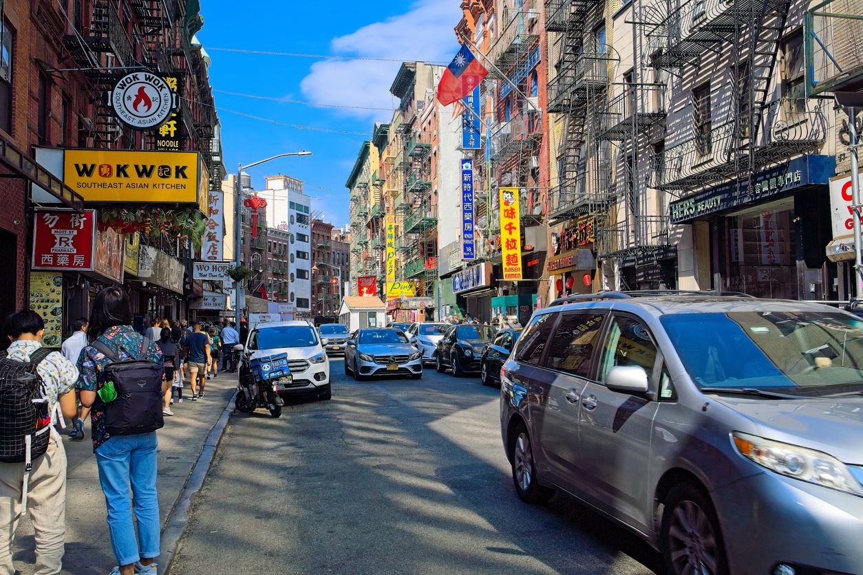 Mott Street in Manhattan Chinatown