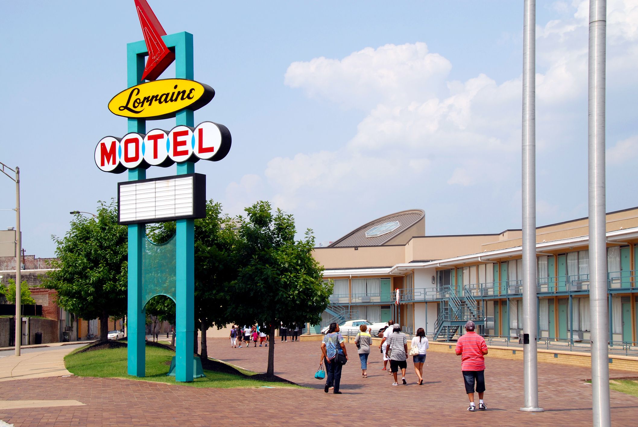 Lorraine Motel, today the National Civil Rights Museum