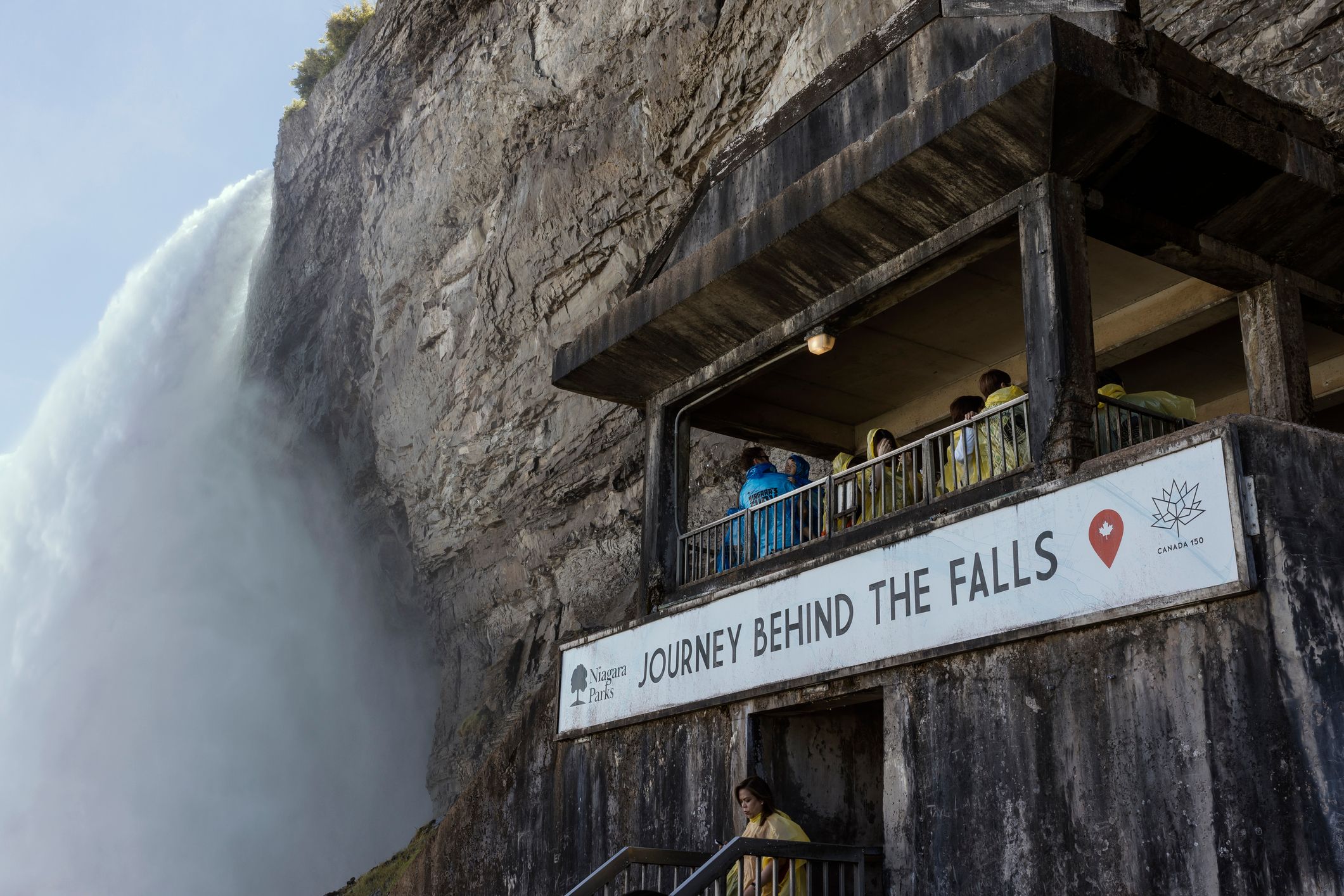 Journey Behind the Falls is an attraction located beside the Canadian Horseshoe Falls