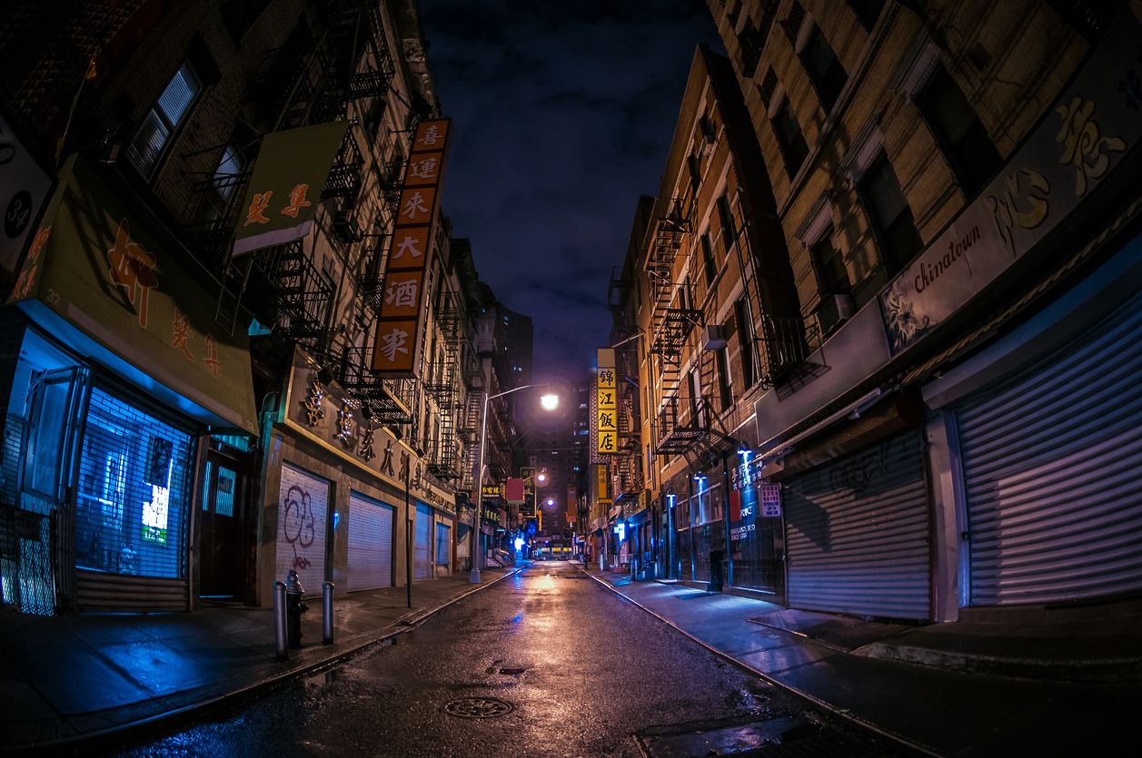 Abandoned Alley in Chinatown