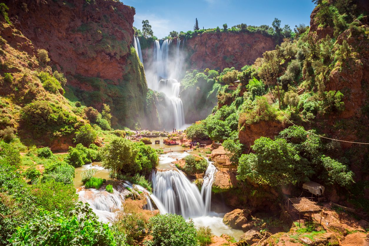 Ouzoud waterfalls, Grand Atlas in Morocco