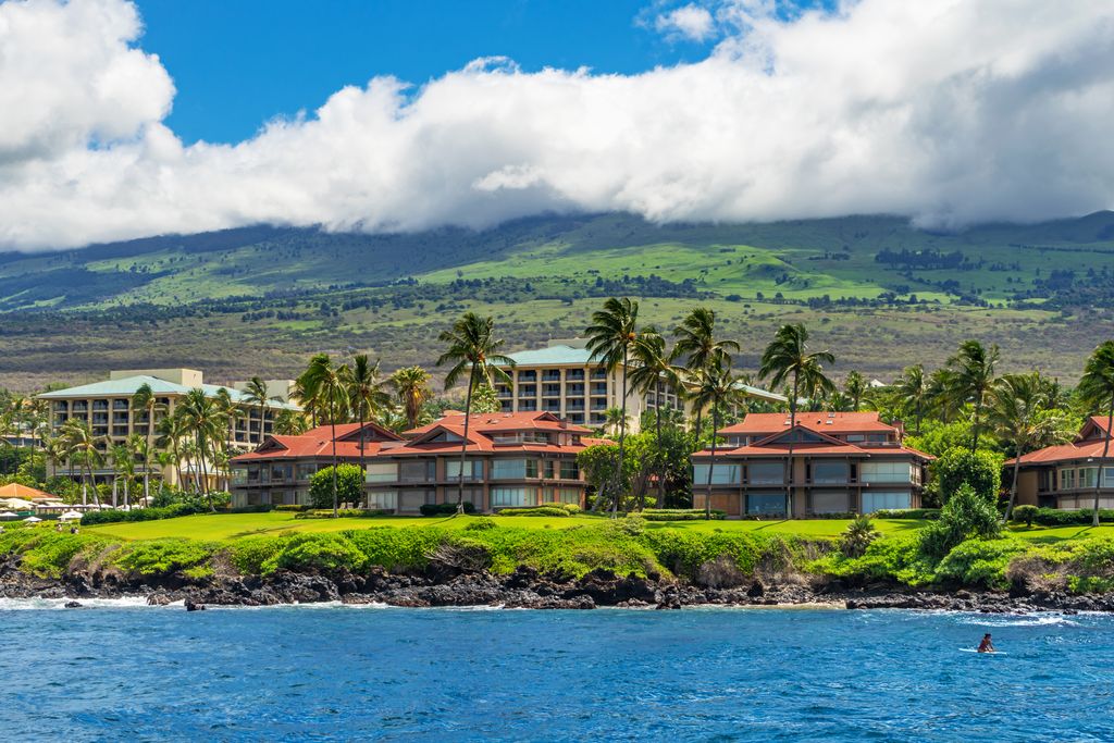 Wailea Point Condominiums and the Four Seasons Resort in Maui, Hawaii