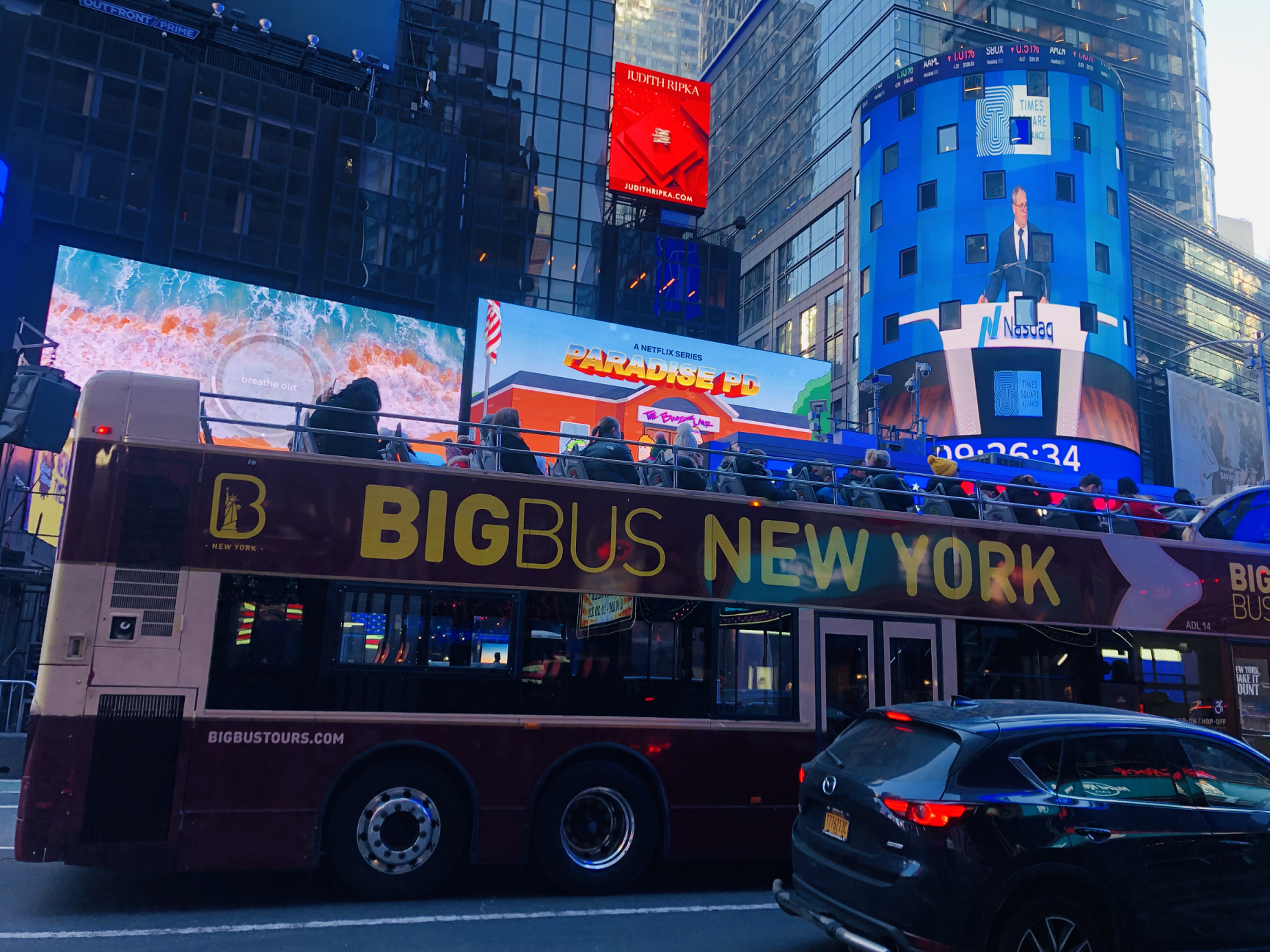 Big Bus Tours New York Times Square