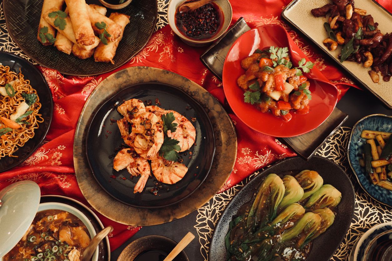Chinese Food Dinner