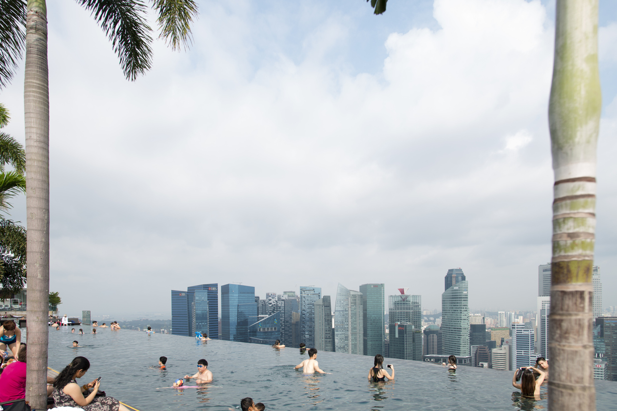 Marina Bay Sands Hotel Infinity Pool