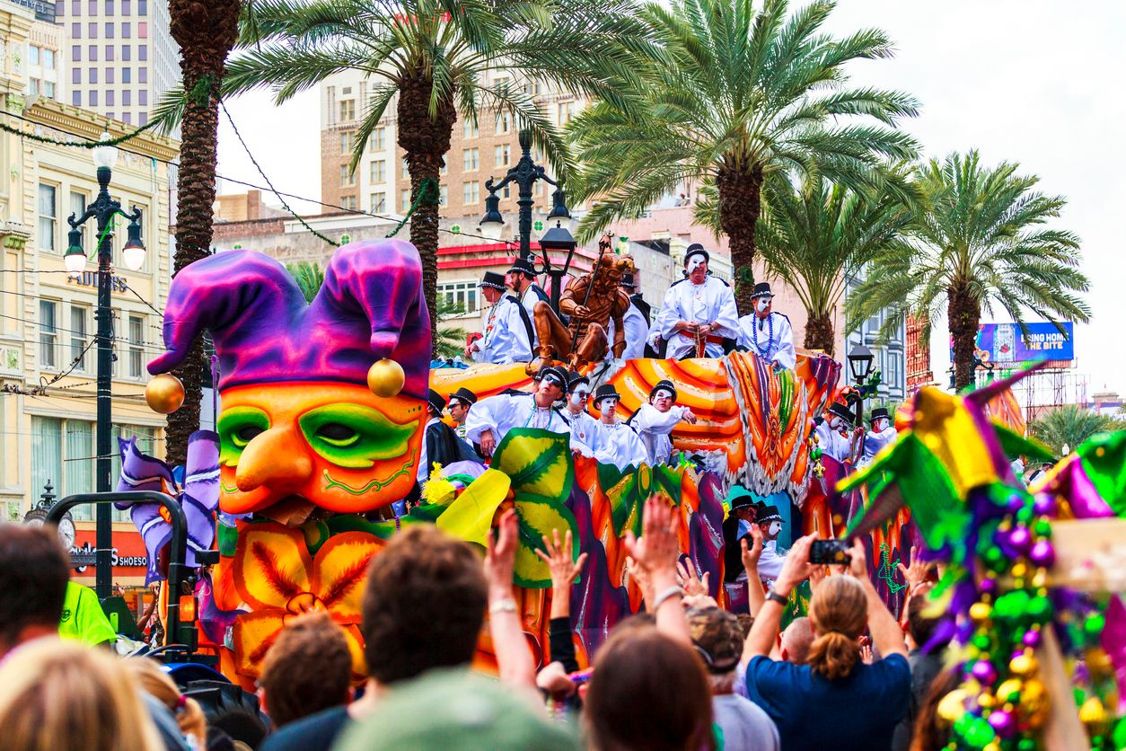 The Parade New Orleans Mardi Gras
