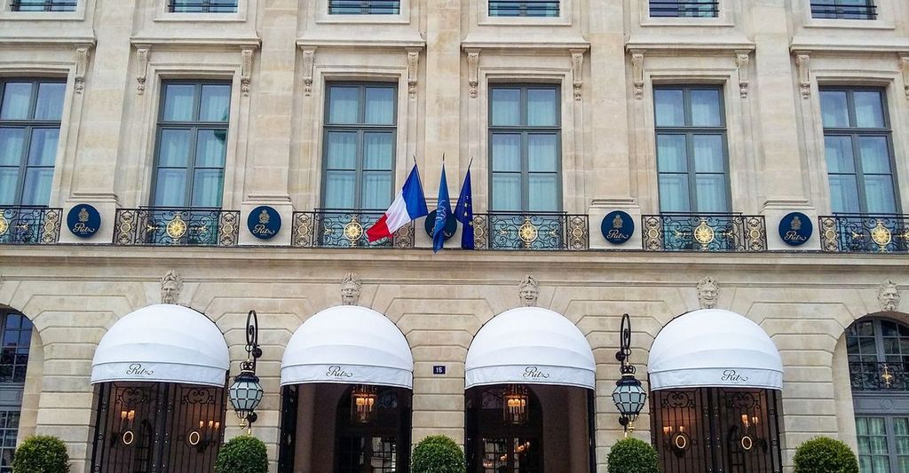 Hotel Palace Ritz on Place Vendôme in Paris