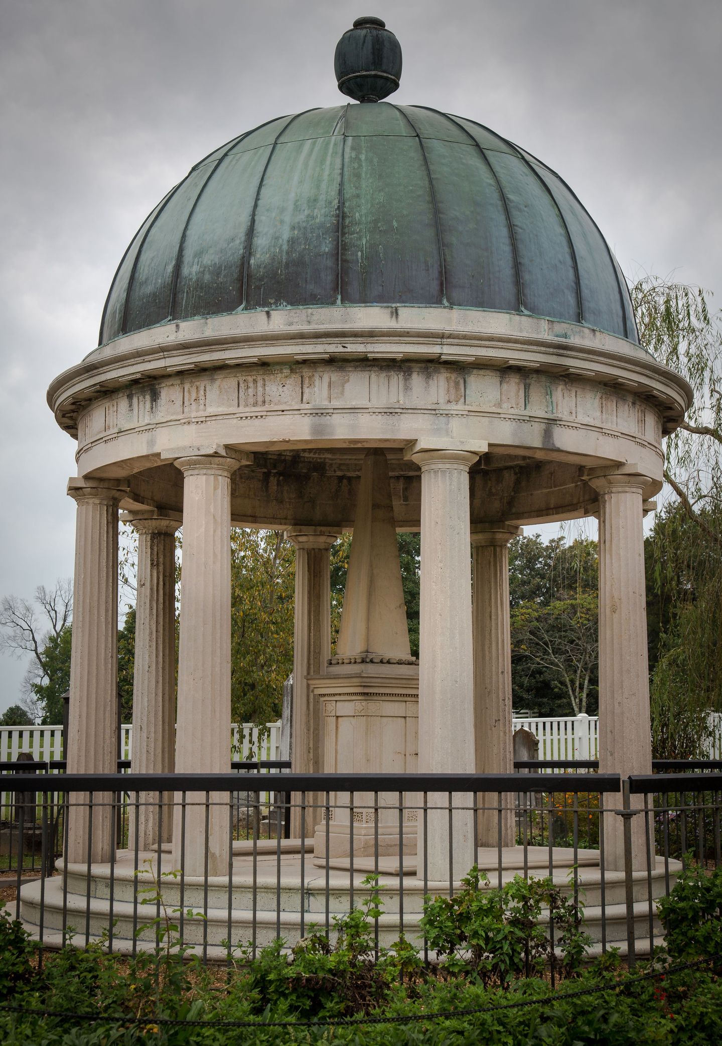 Resting place of US president Andrew Jackson in the Hermitage, Nashville, Tennessee