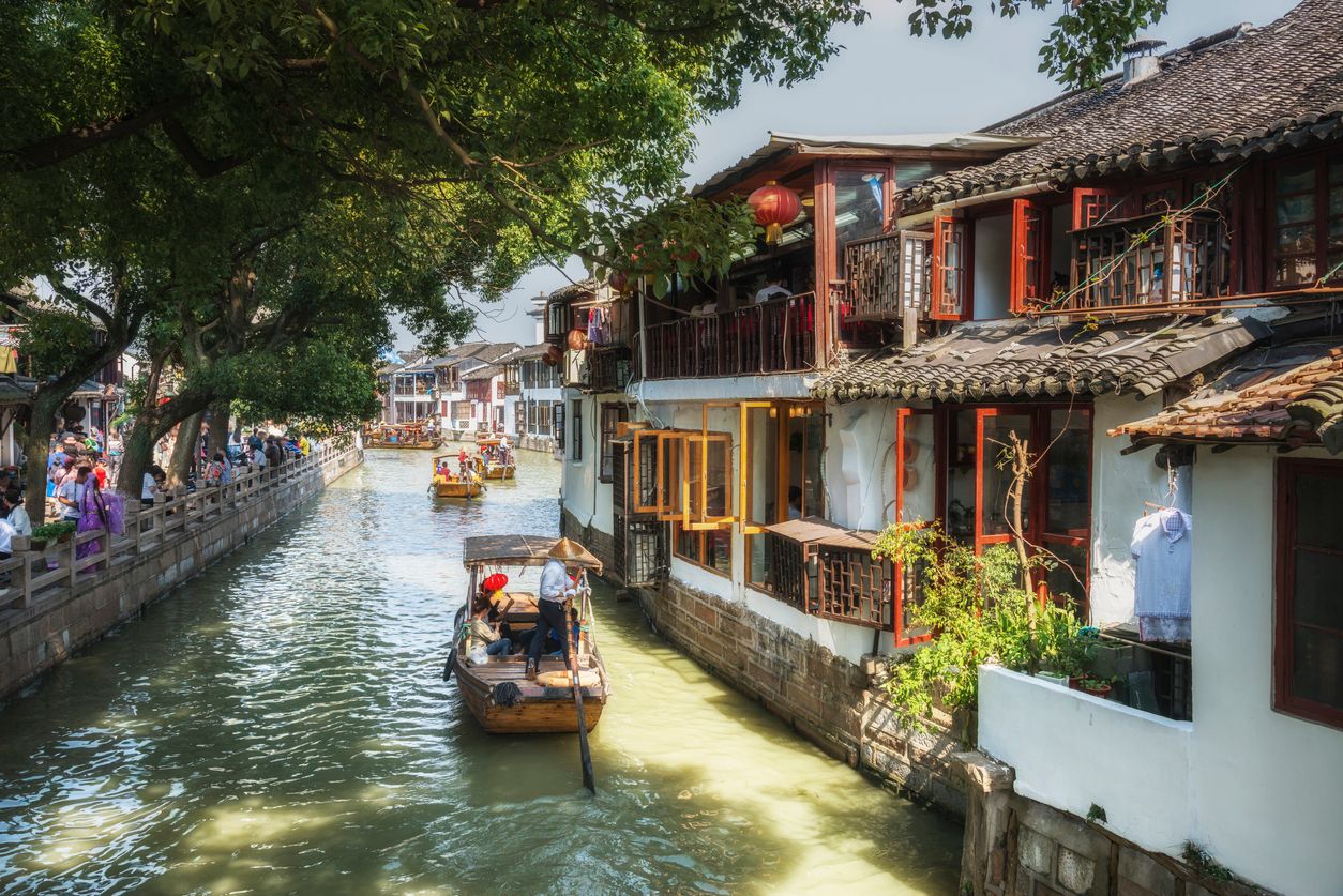 Shanghai Zhujiajiao Ancient water Town, China