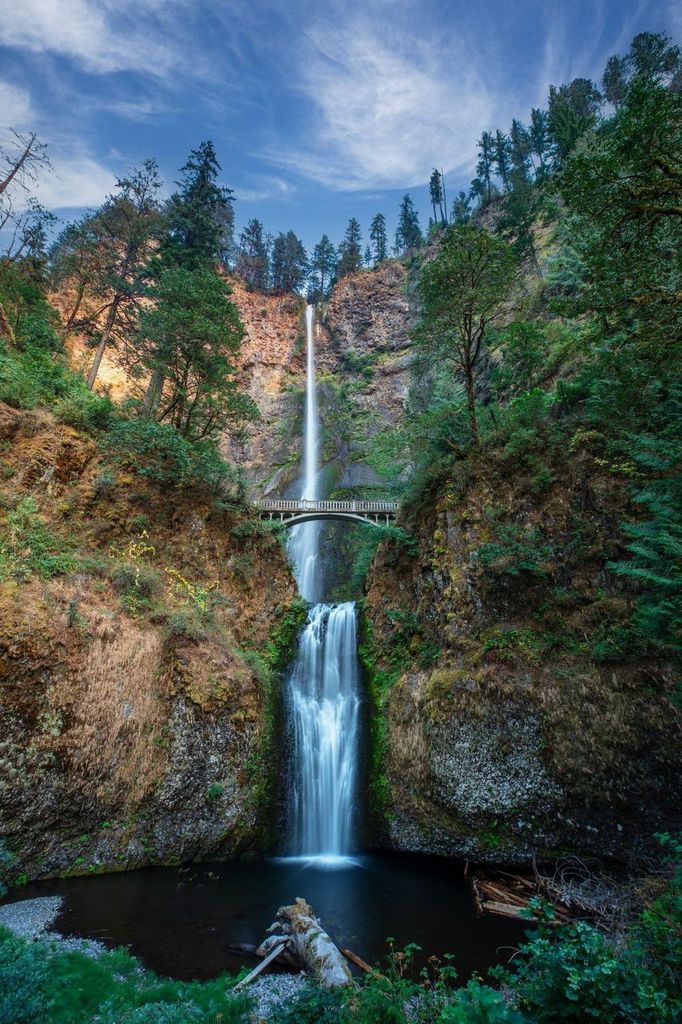 Multnomah Falls Columbia River Gorge Oregon