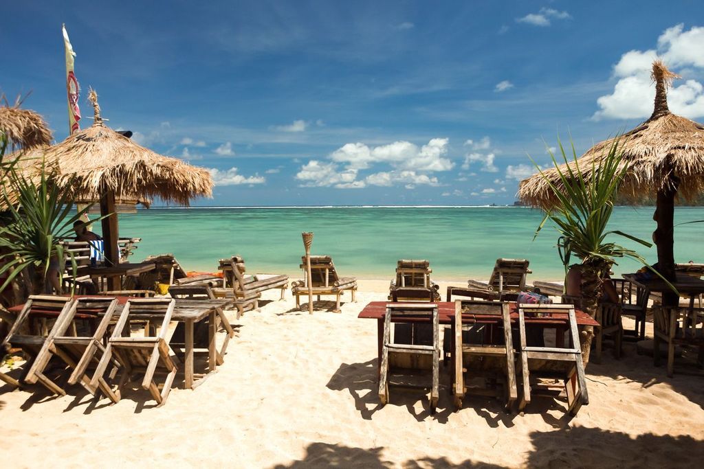 Long Kuta sand beach, Lombok, Indonesia