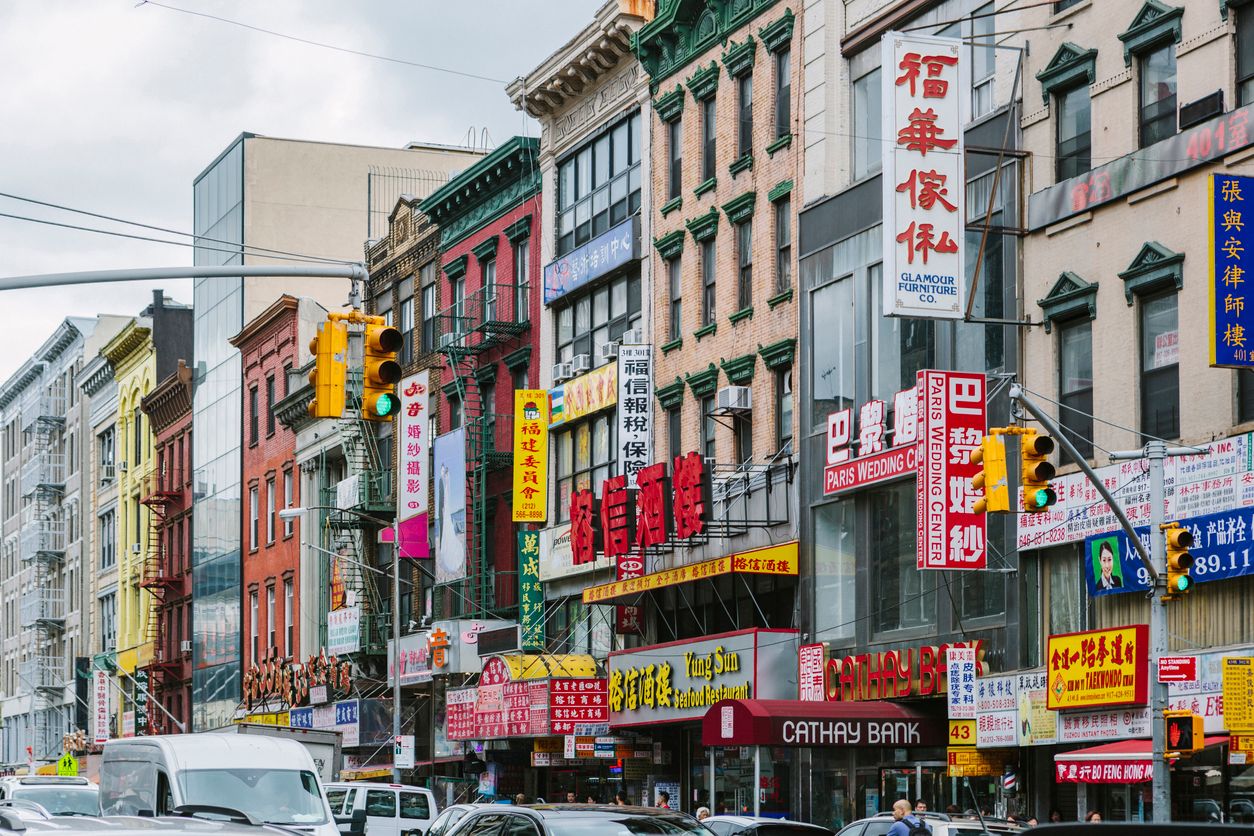Chinatown in New York
