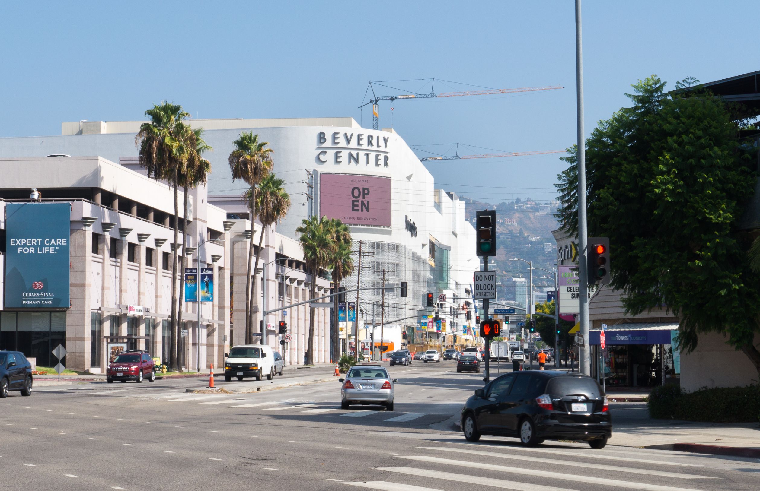 Beverly Center shopping mall in Beverly Hills