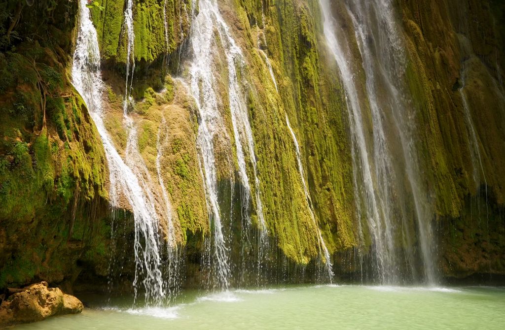 El Limon waterfall, Dominican Republic