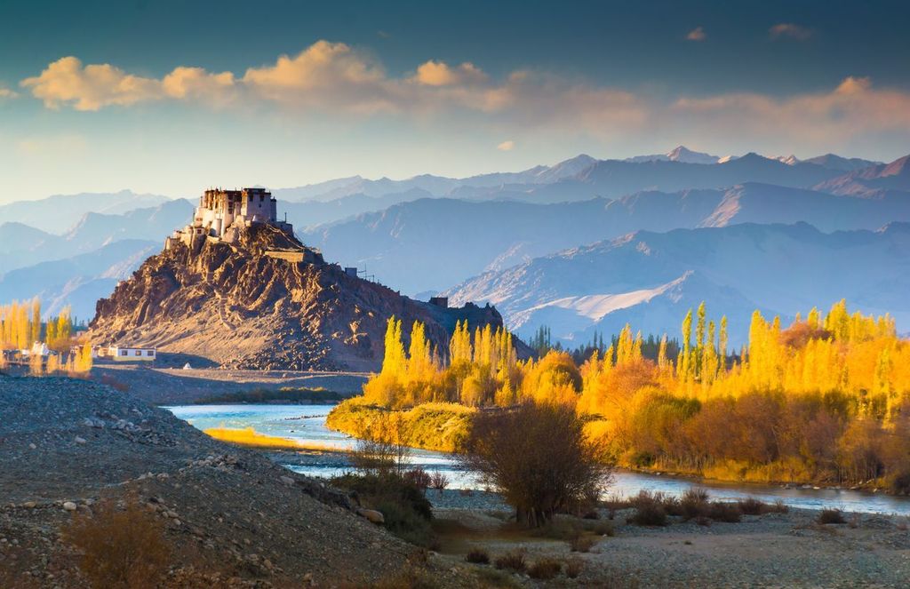 Beautiful landscape in Northern part of India