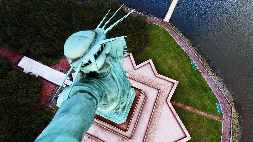 Statue of Liberty Torch View