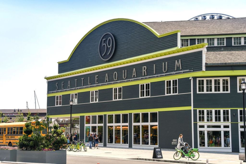 Exterior view of Seattle Aquarium