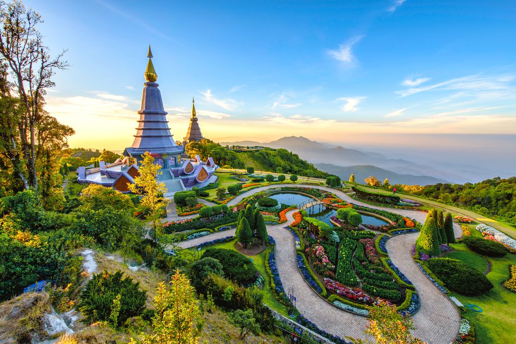 Doi Inthanon at Chiang Mai, Thailand