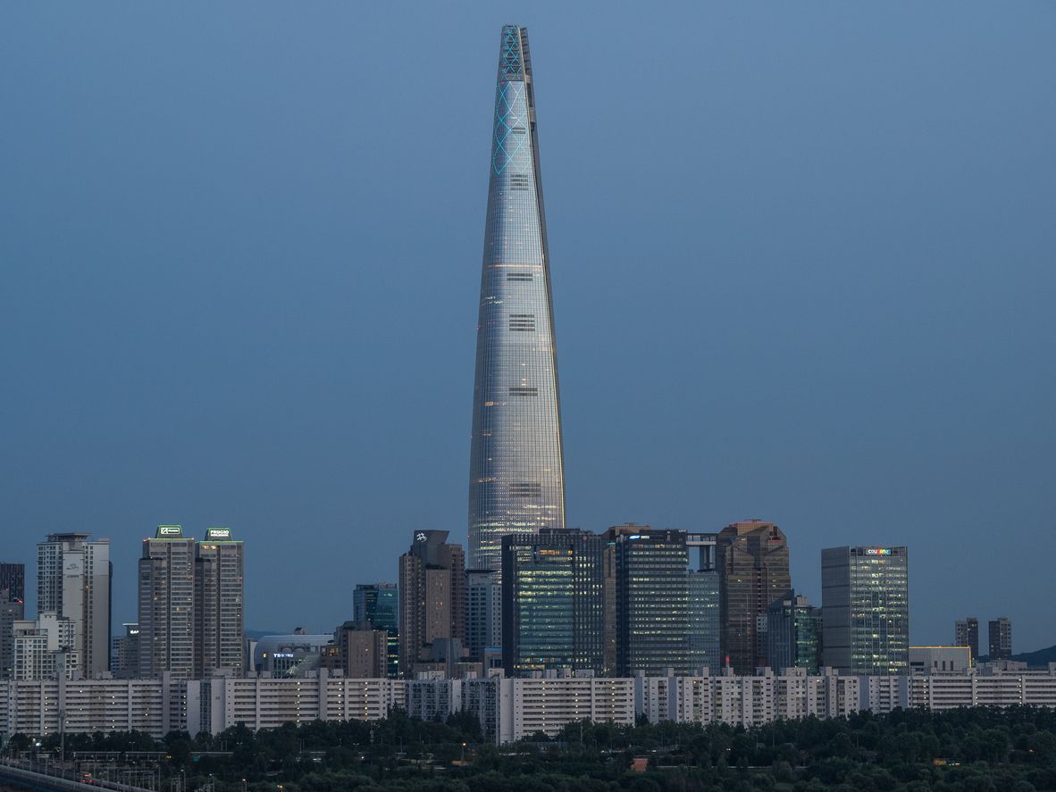 Lotte World Tower in Seoul