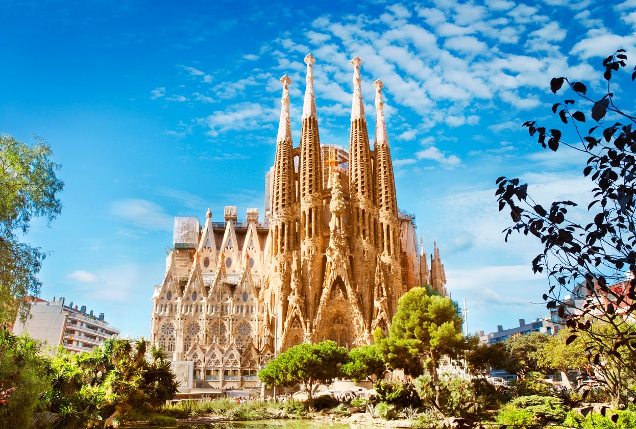 Sagrada Familia Cathedral in Barcelona