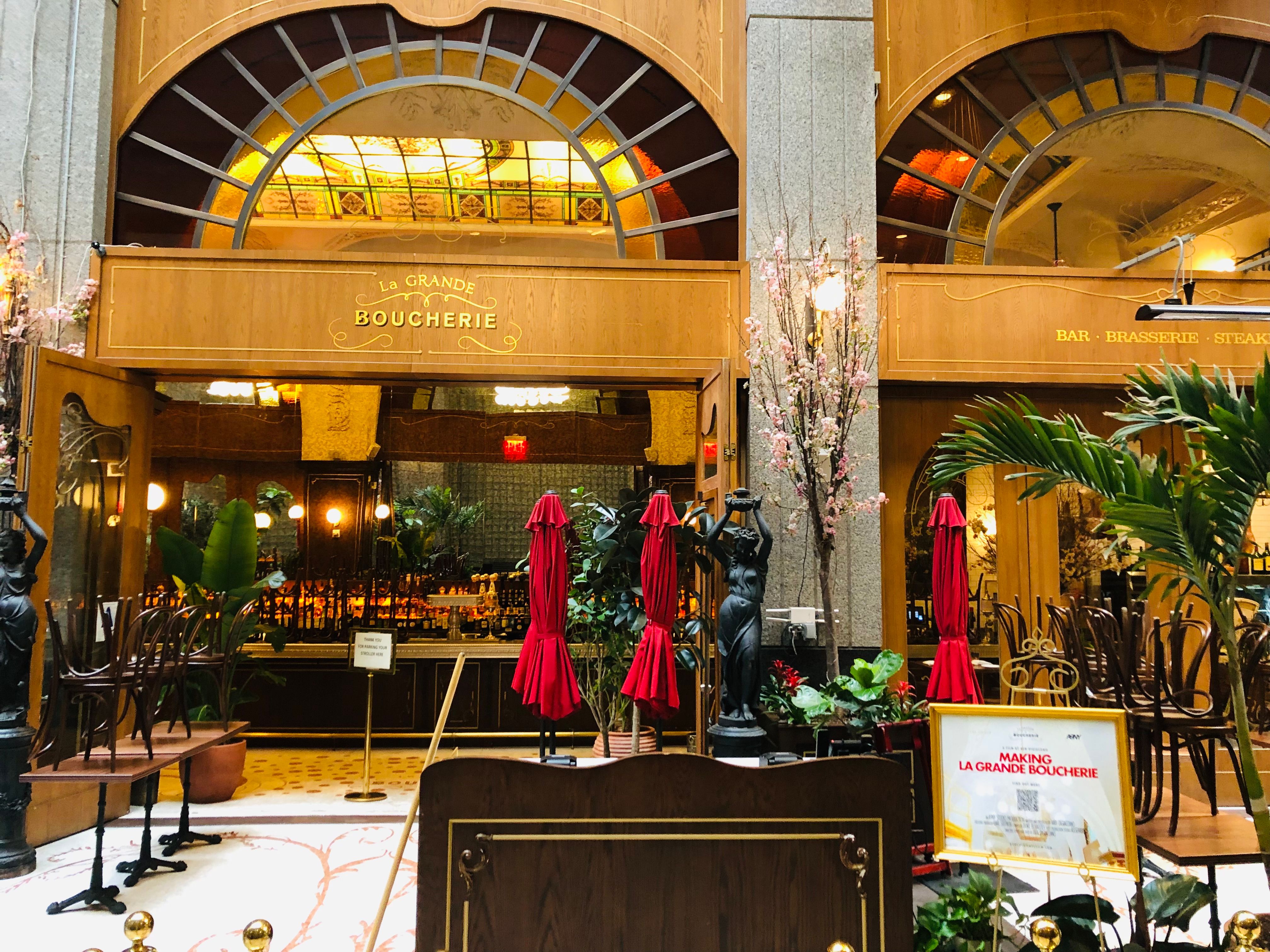 La Grande Boucherie Restaurant in Manhattan, New York