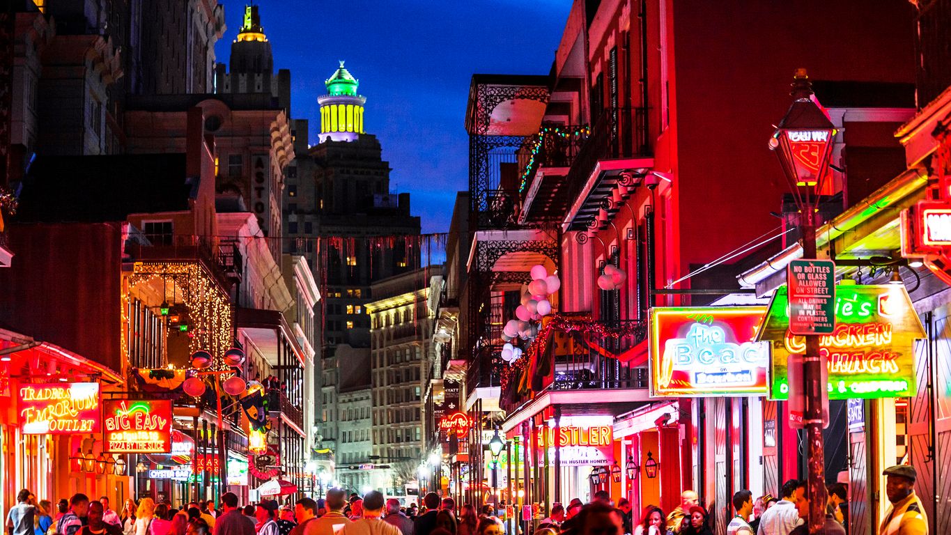 French Quarter nightlife - New Orleans, Louisiana