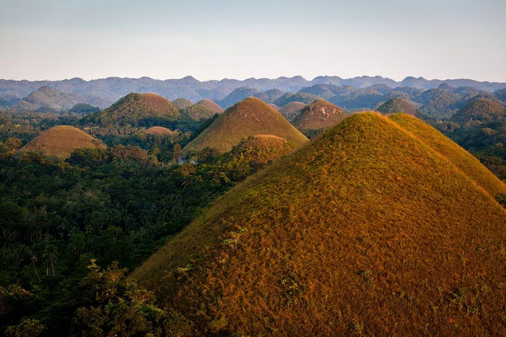 Chocolate Hills of Bohol, Philippines