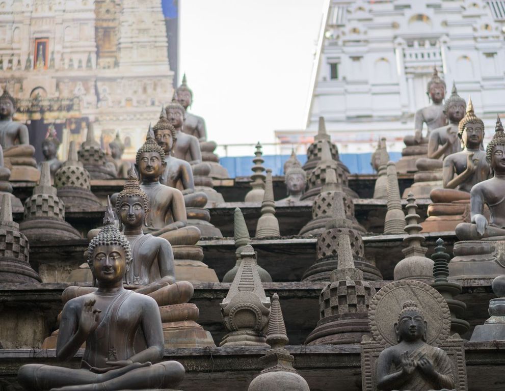Gangaramaya Temple Colombo Sri Lanka
