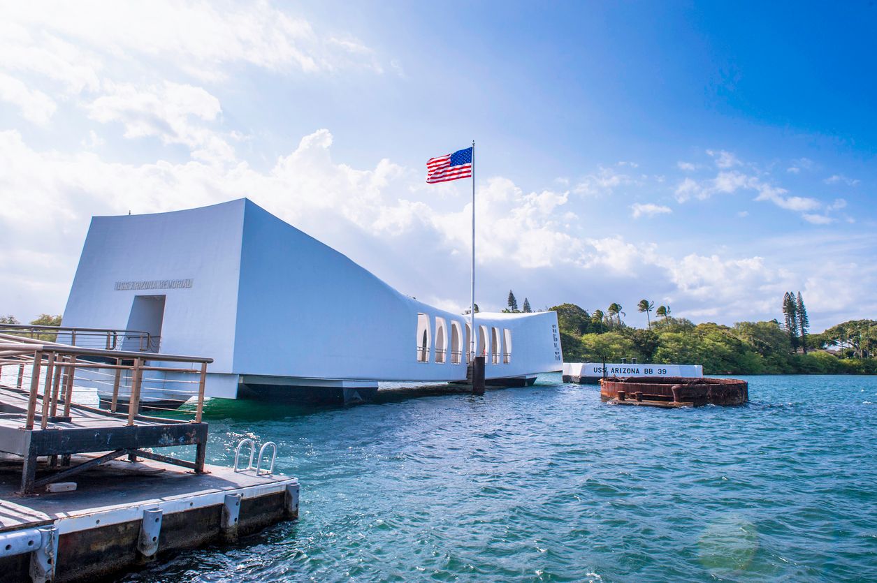 USS Arizona, Pearl Harbor Historic Sites in Honolulu, Hawaii, USA