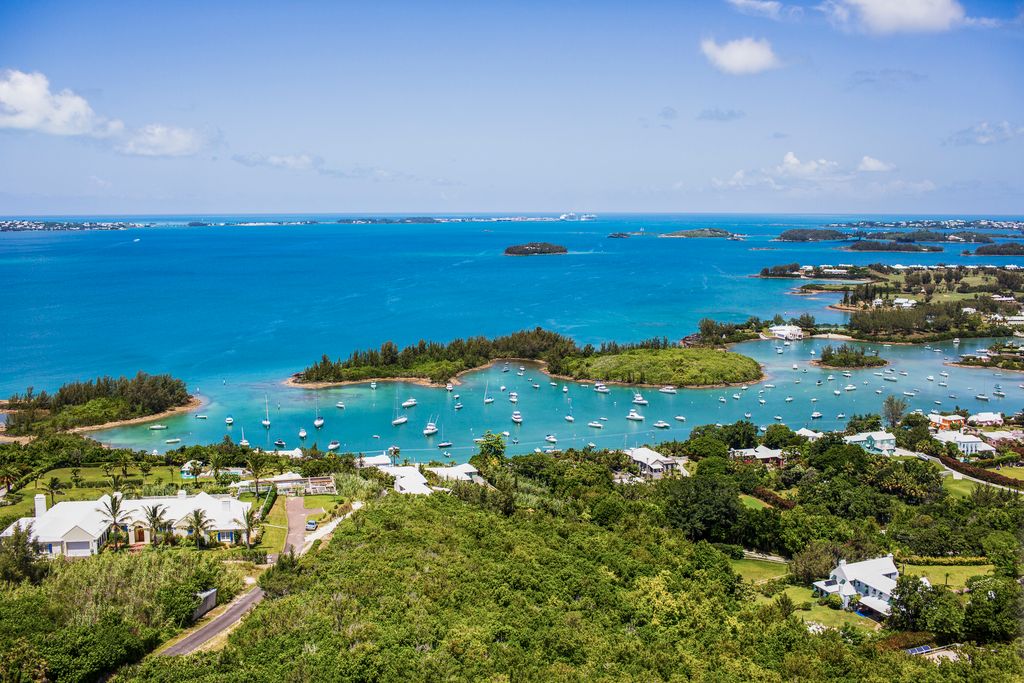 Islands and beaches in Hamilton, Bermuda