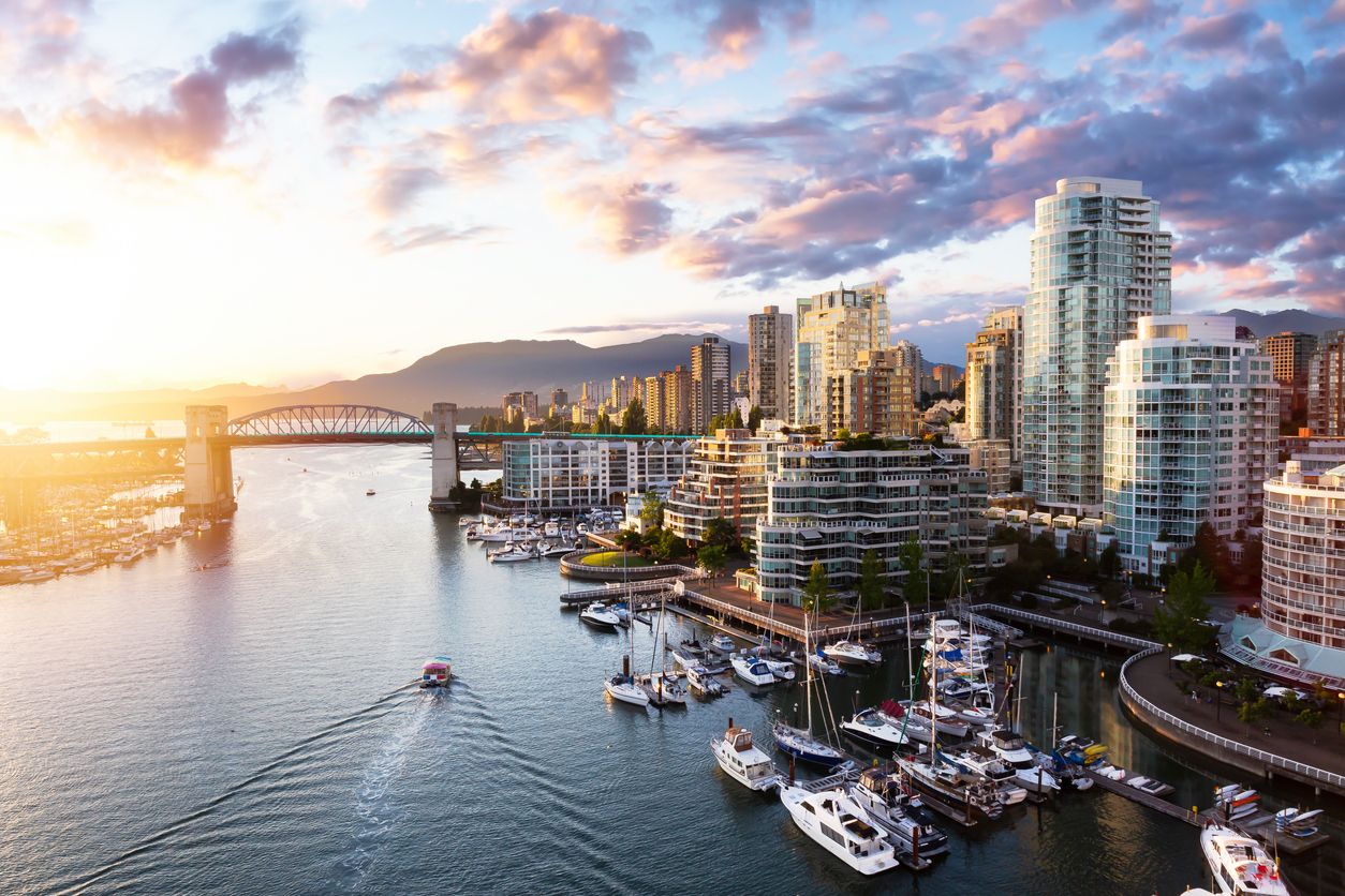 False Creek, Downtown Vancouver, British Columbia, Canada