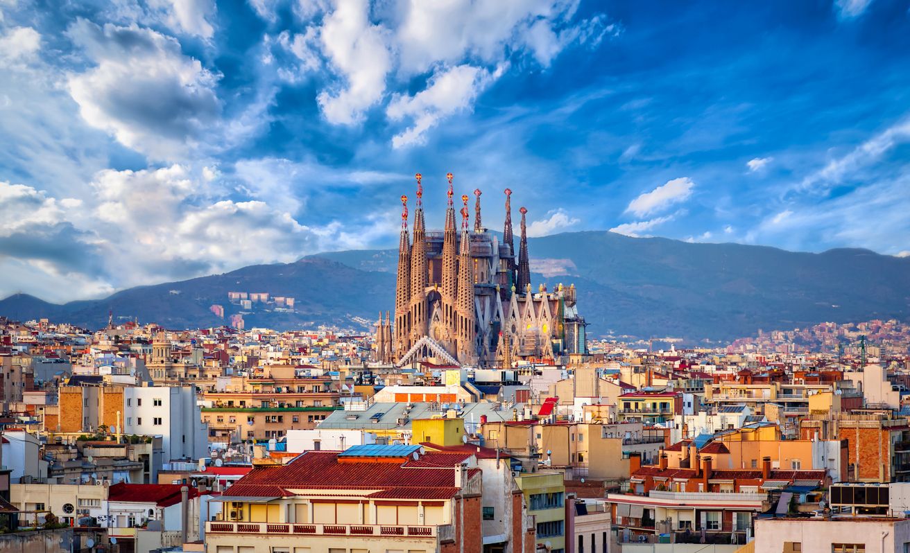 Spanish Cities the sacred Barcelona family