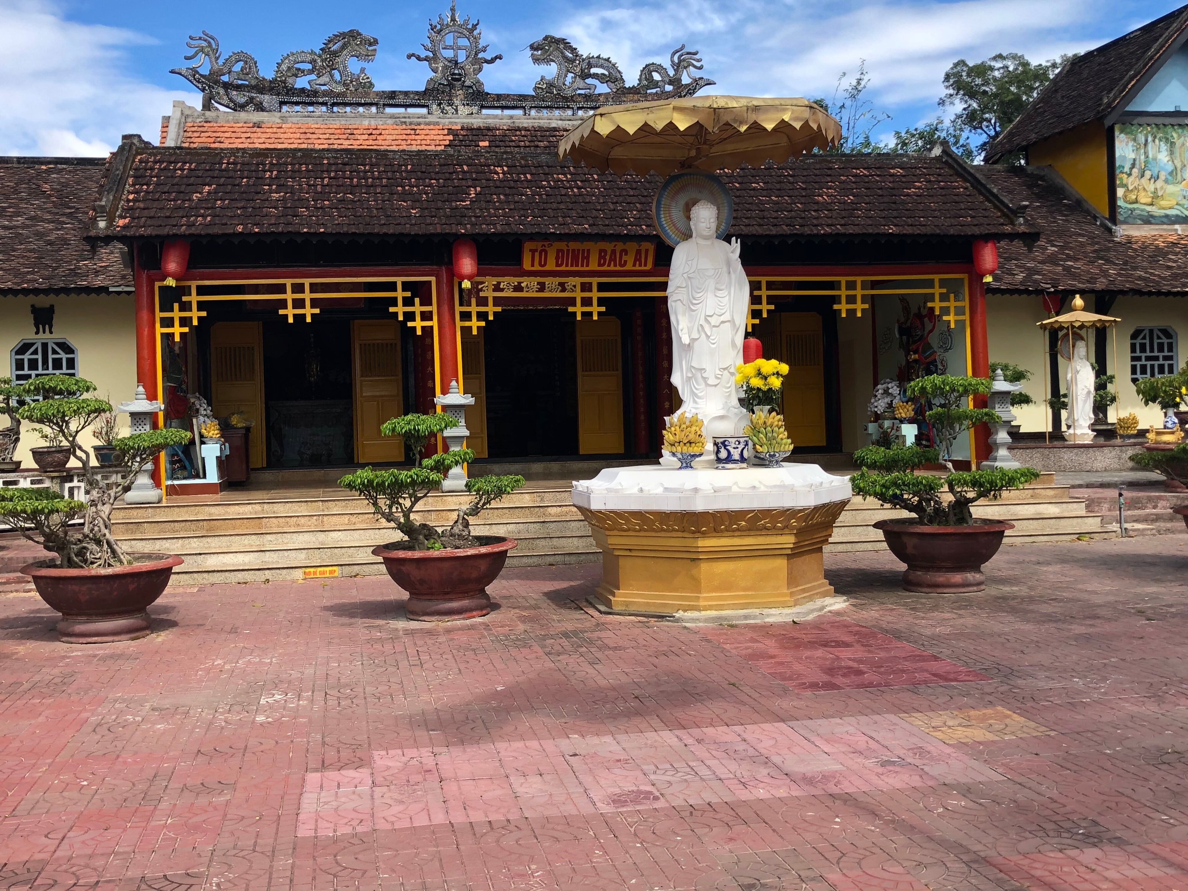 Bac Ai Buddhist Temple in Kon Tum, Vietnam