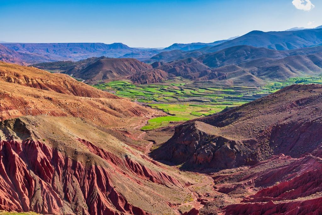 Beautiful mountain landscape Location: Atlas Mountains, Morocco