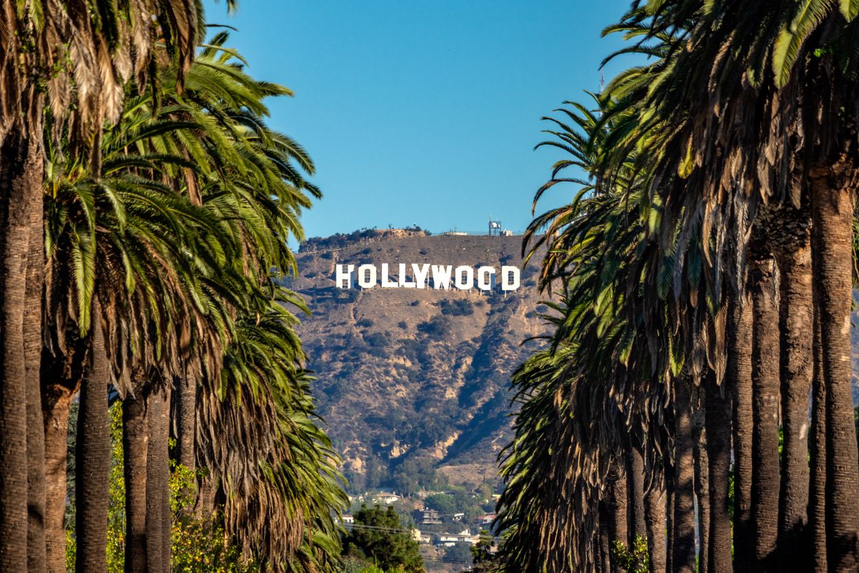 Hollywood Sign from Central LA
