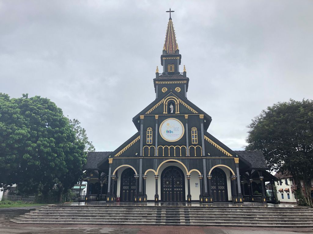 Kon Tum St. Mary's Cathedral, Vietnam