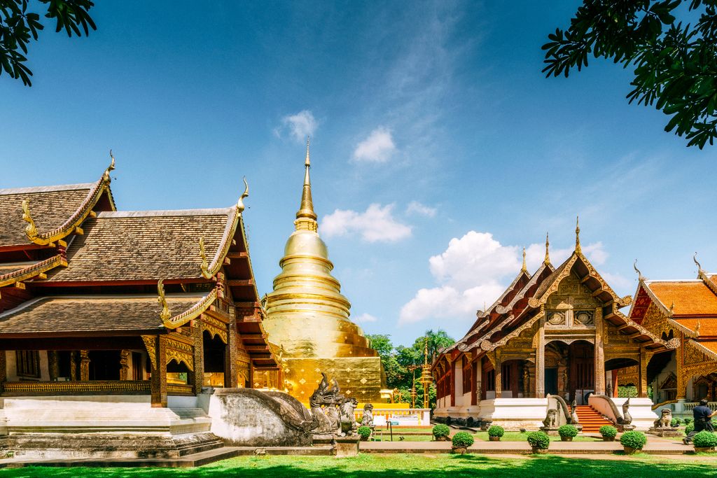 Wat Phra Sing in Chiang Mai, Thailand