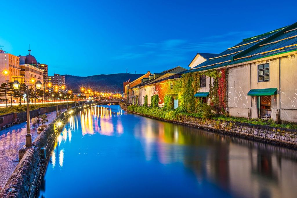 Canals of Otaru, Japan