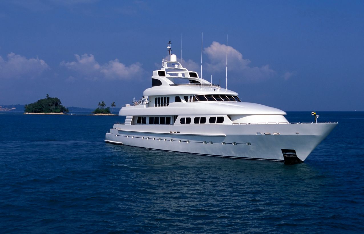 Luxury motor yacht
