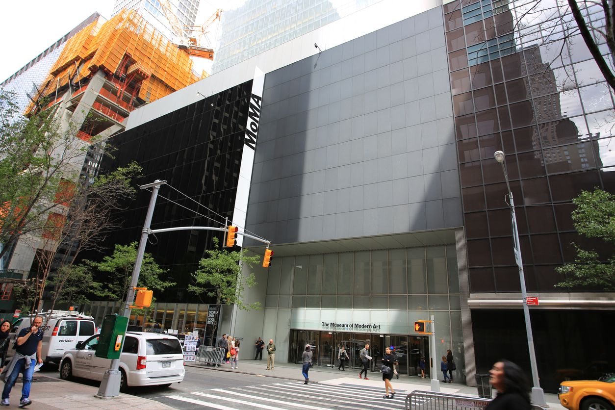 Modern art museum (MOMA) in New York