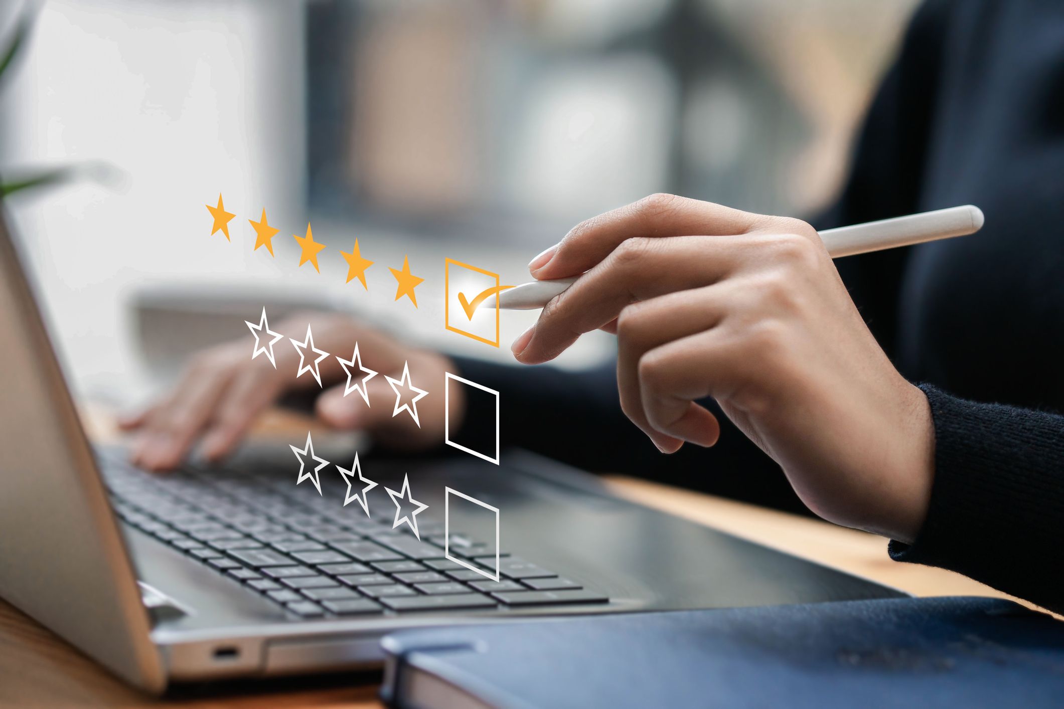 Hotel star rating concept